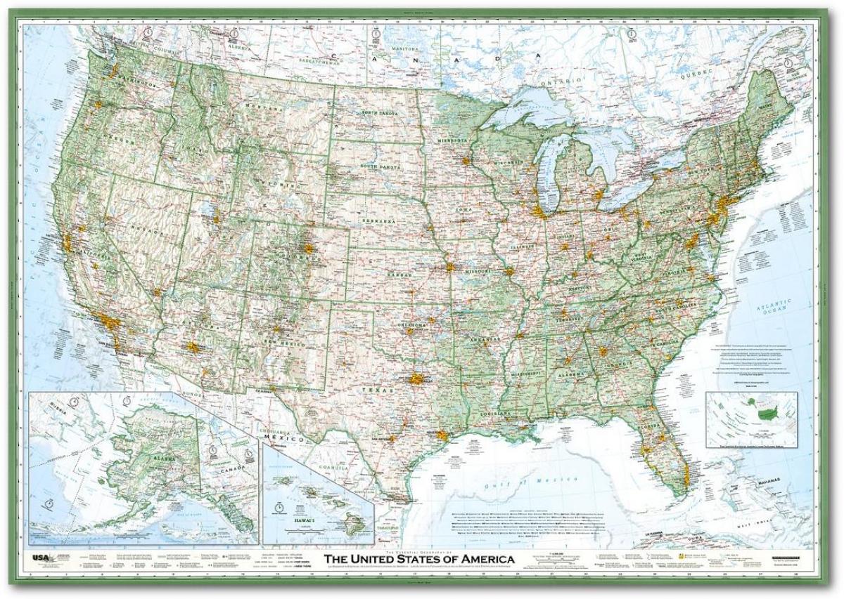 USA street map