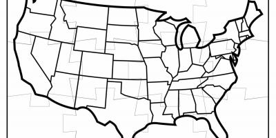États des États-unis quiz carte