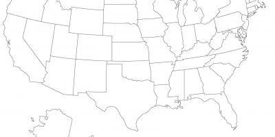 L'Image de la carte des états-unis